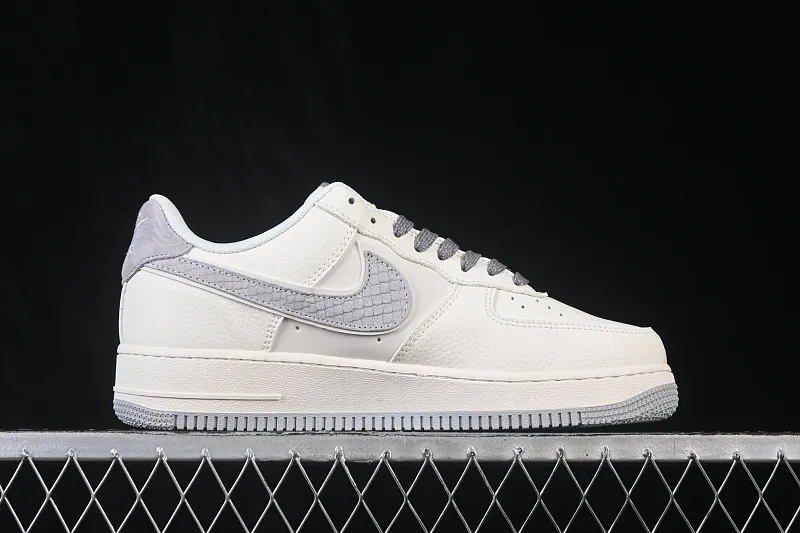 All categories Nk Air Force 1 Air Force series Nk Air Force 1 Low Air Force low-top Nike Air Force 1'07 Low off-white matt gray Air Force 1 low-top casual sneakers DN9688-107